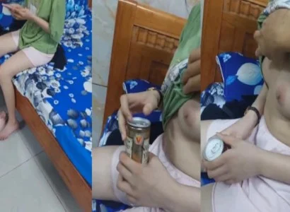Em người yêu và quấn quýt trong nhà nghỉ